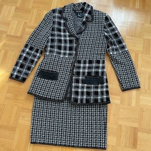 Escada Tweed Suit with Skirt